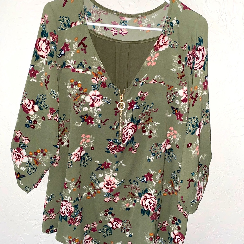 Floral blouse